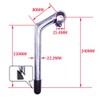 SENQI 22.2 x 25.4 mm Electroplating Gooseneck Aluminium Alloy 80