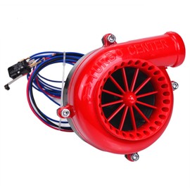 Krtopo 12 V 115 dB Modified Suction Motor Electronic Turbo Relief Valve Brake Sound Horn, Turbine, Vehicle Siren