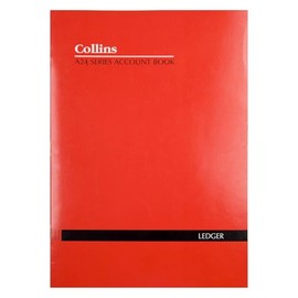 Collins A24 Series Double Ledger Account Book, Size A4
