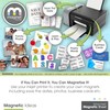 TMS A4 Size Glossy Magnetic Photo Paper for Home and