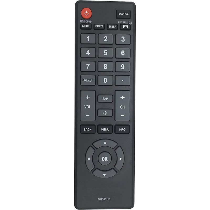 NH305UD Remote Control Replacement for Emerson LCD HDTV TV
