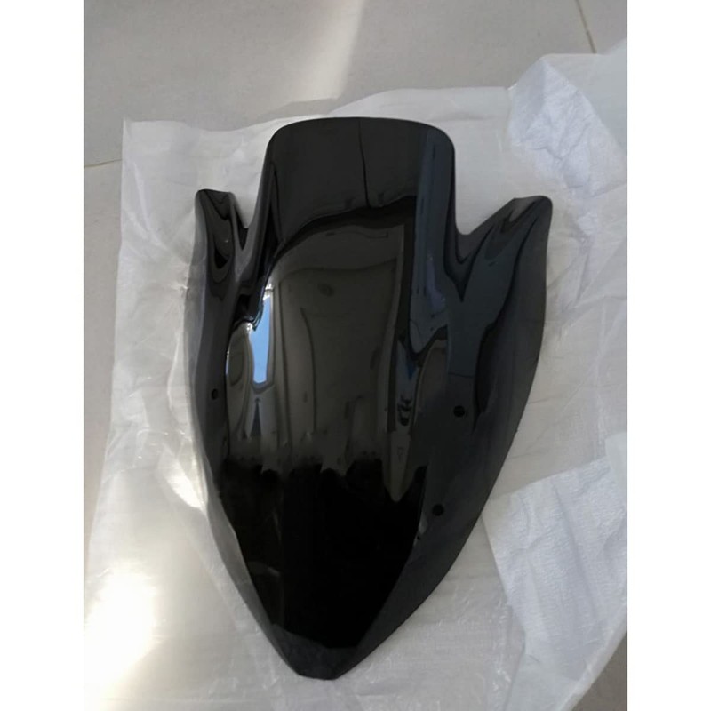 Fits YIBO Z1000 Windshield 2003-2006 Kawasaki Motorcycle Double Bubble Black