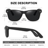 MEETSUN Polarized Sunglasses for Women Men Classic Retro Sun Glasses