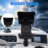 Tellegloww 1 Pack Boat Phone Holder, Crab Clamp, with Sunshade,