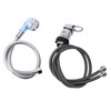 80cm Salon Shampoo Bowl Faucet 70cm Hose M Size Blue