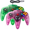Hovlian 2 Pack Classic N64 Controller,Wired N64 64-bit Gamepad Joystick