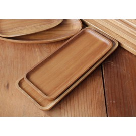 Thousand "Natural Acacia Multi Tray Medium 27 X 11 cm 32435 m
