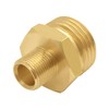 Uenede Water Line Adapter, 3/4" GHT Male to 3/8" Compression