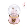 Musical Snow Globe Light Up Crystal Ball Music Box Automatic