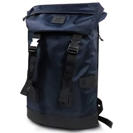 X RAY Unisex-Adult (Novelty and Luggage only) Canvas Retro Rucksack, Navy/Black, One Size