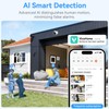 Thybro Magnetic Security Camera Wireless - 2K HD Video, AI