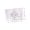 Healvian 8sets Body Chest Stickers Acrylic Rhinestone Gems Decals for