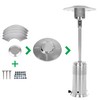 Fire Sense 61956 Patio Heater Premium Weatherproof Aluminum & Dust