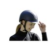 HKM Lady Shield 6979 Riding Helmet Dark Blue/Rose Gold M