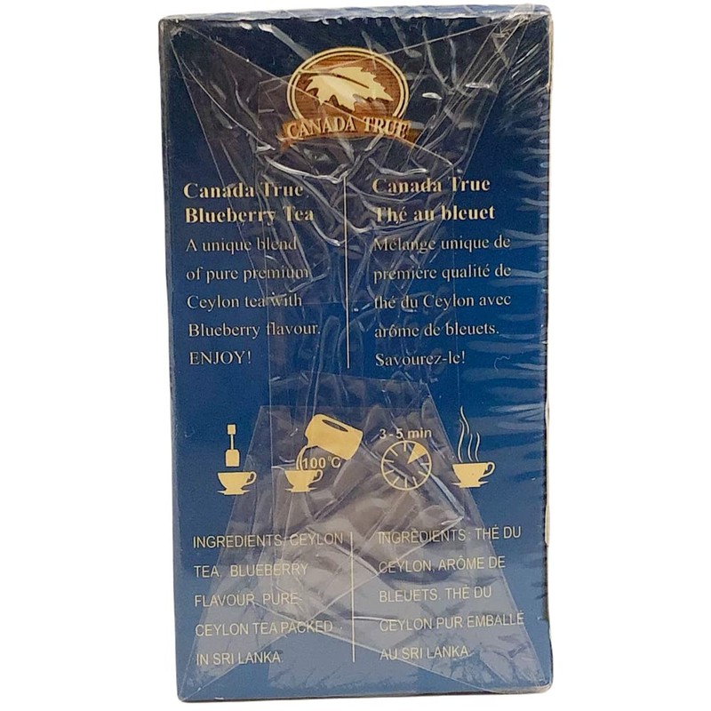 CANADA TRUE 3 Bundle Tea(Maple,Blueberry,Icewine) 3x10 Tea Bags 60g