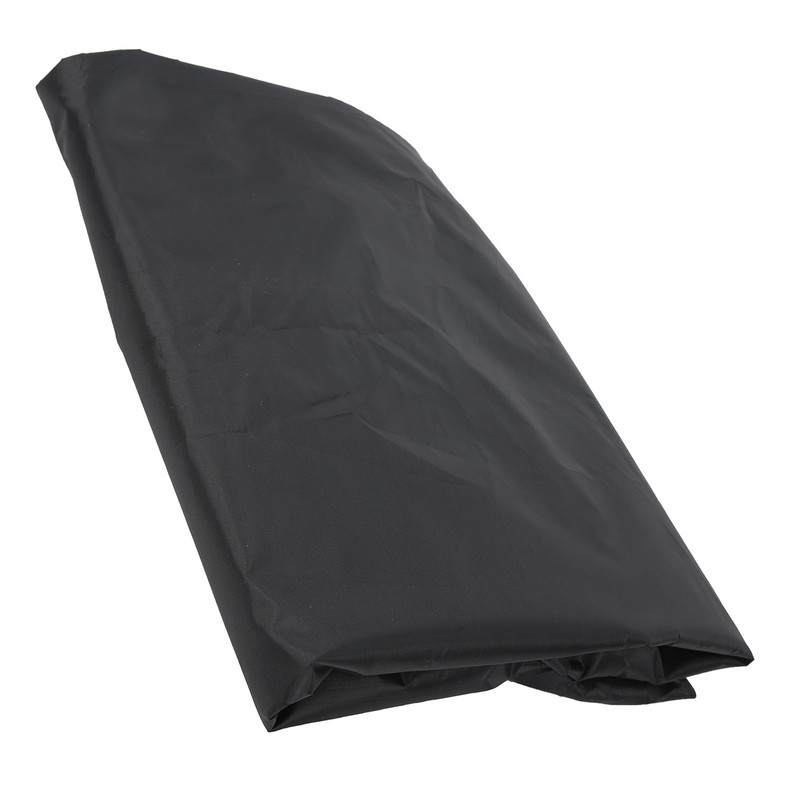 SilverCoated Lawn Mower Waterproof Cover High Temperature Resistance Dustproof Protector(Black