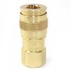 Interstate Pneumatics CG440B 1/4 Inch Universal Brass Coupler x 1/4