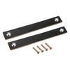 sourcing map Leather Drawer Pulls, 6.7" 2Pcs Leather Furniture Handle
