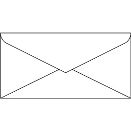 Sigel DL 110 x 220mm Envelopes - White (50 Pieces)