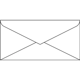 Sigel DL 110 x 220mm Envelopes - White (50 Pieces)