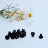 sourcingmap 12pcs 8mm Black Stem Bumpers Glide, Patio Outdoor Furniture