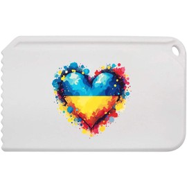 Azeeda 'Love Ukraine' Plastic Ice Scraper (IC00037187)