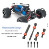 RC Center Drive Shaft Splined Universal Steel CVD Driveshaft for