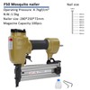 YUHUADDJ Framing Nailer,Pneumatic,18-Gauge Steel Brad,Tool Only (F50B-0.78""-1.96""), ZDJ-V-1
