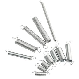 WMYCONGCONG 200 PCS Small Springs Assortment Set Zinc Plated Compression Spring and Extension Springs for Shop and Home Repairs