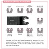 15PCS Universal Oscillating Quick Release Saw Blades Set Multitool Tool