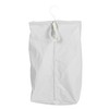 Household Essentials Door Hanging Laundry Bag, Washable Canvas Bag with