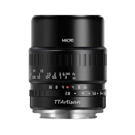 TTArtisan 40mm f/2.8 MACRO C Micro Four Thirds Black Lens Brand Optics