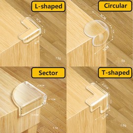 Baby Corner Protector Guards,40 Pack Baby Proofing Corner Protector Table Corner Protectors Clear Furniture Desk Corner Protectors for Table Edges & Sharp Corners Baby Head Protector