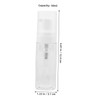 Ipetboom 10 Pcs Clear Mascara Dispenser Automatic Soap Dispenser Foam