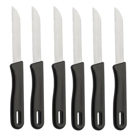 Rena Germany Professional Fruit and Vegetables Kitchen Knife Set, Stainless Steel Blades, Pack of 6 Knives, 90mm