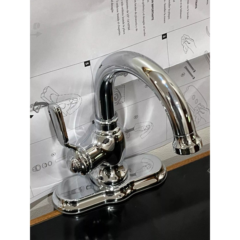 Kohler Single Handle Bathroom Faucet in Chrome Finish
