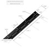KOTARBAU® Set of 10 Bar Hinges Piano Tape 300/31 mm