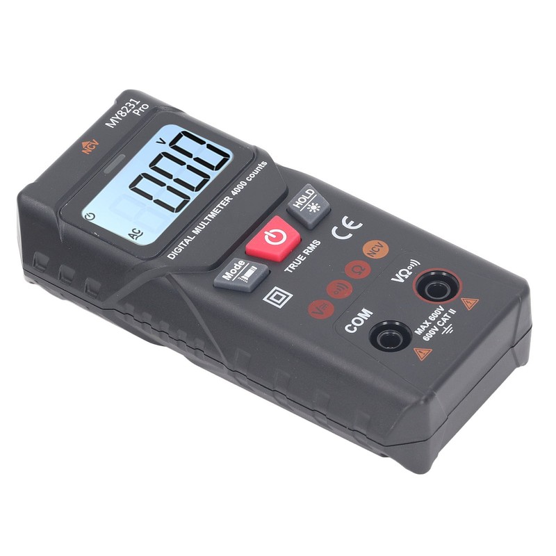 Smart Digital Multimeter 4000 Counts Automatic Identification Anti Burning Ohm