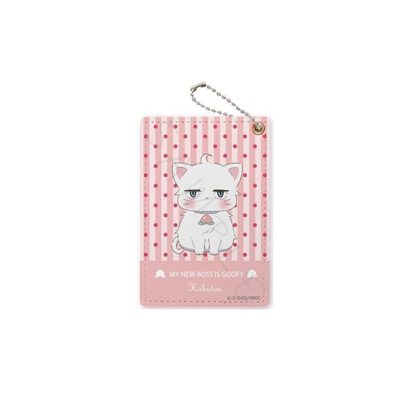 TV Anime "New Boss Hado Natural" [White Peach] Pass Case