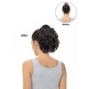 BUYOGET Ponytail Extension Long Curly Wavy Claw Jaw Clip in