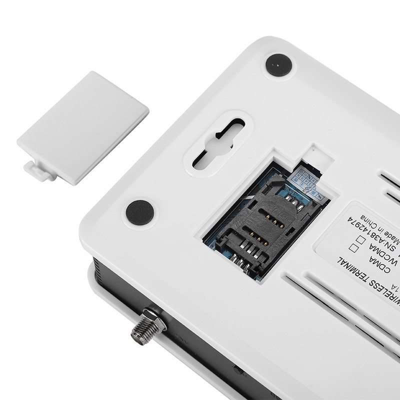 GSM Wireless Terminal Fixed Phone With LCD Connect Alarm