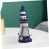 Hohopeti Small Decor Items for Shelf Lighthouse Model Statue Nautical