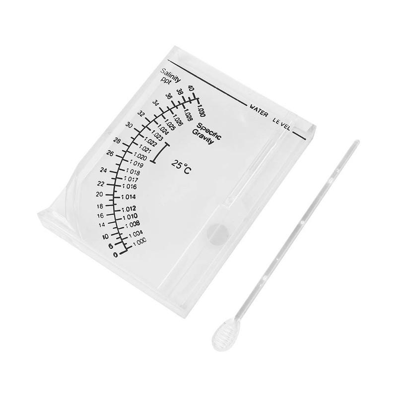 Hydrometer Salinity Meter for Aquarium Hydrometer Salt Water Salinity Meter