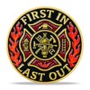 Fireline Guardian Firefighter Challenge Coin – Courage and Valor Memorial