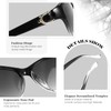 LVIOE Polarized Sunglasses for Women, Classic Fashion Sunglasses Anti Glare
