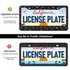 2 Pack Bling License Plate Frames, Sparkly Rhinestone Diamond Car
