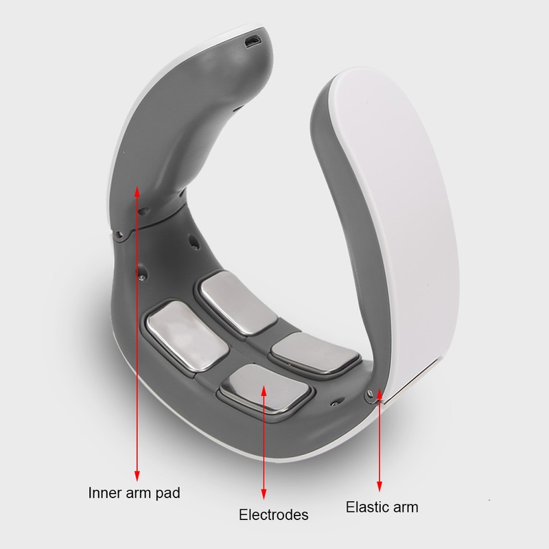 Wireless Neck Massager 9 Gears Adjustment Electric Cervical Vertebra Care