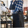 TEHAUX 2pcs Flame-resistant Welding Rod Holder Bag High-capacity Wear-resistant Storage
