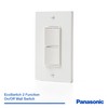Panasonic EcoSwitch 2-Function On/Off Wall Switch for Exhaust Fan &