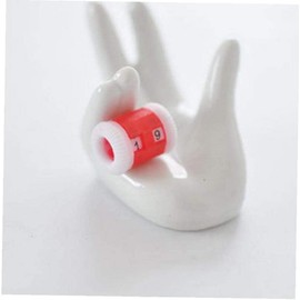 4Pcs Knit Row Counter Replacement Reusable Plastic Crochet Knitting Assistant Tools Combi Pack Sizes (Red and Blue)